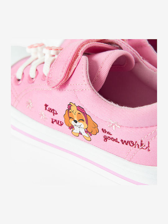 Paw Patrol Kinder Sneakers mit Klettverschluss Rosa