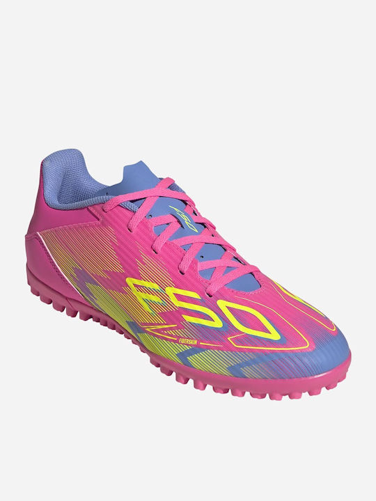 adidas F50 Club Футболни Обувки с Гумена Подметка Розов
