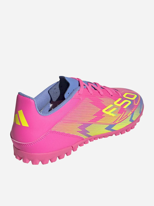 adidas F50 Club Футболни Обувки с Гумена Подметка Розов