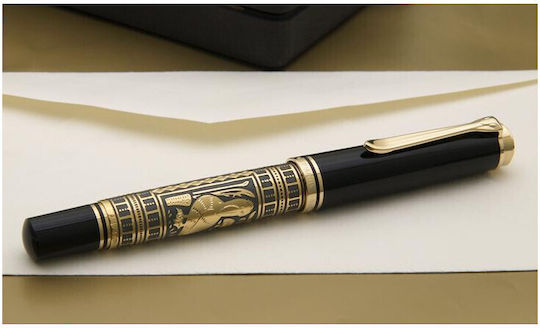 Pelikan Toledo M900 Fountain Pen with Quill Extra Fine Steel with Black Ink