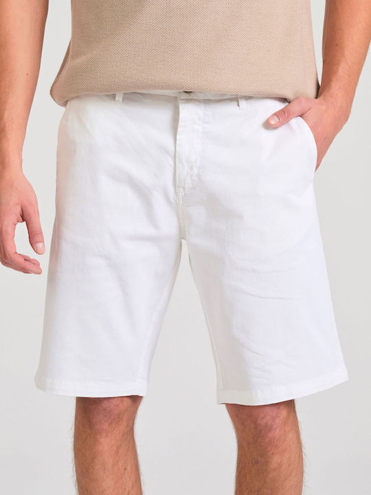 Men's Shorts Chino White