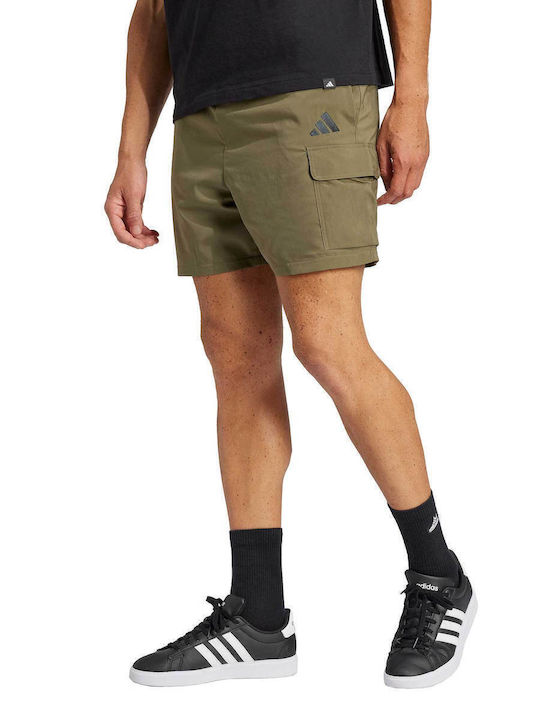 Essentials Ανδρική Βερμούδα Cargo Green