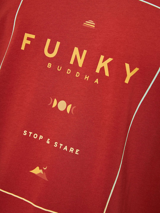 Funky Buddha T-shirt Brown