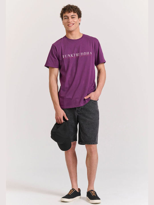 Funky Buddha T-shirt Purple