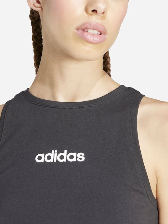 Essentials Linear Women's Athletic Blouse Sleeveless Black