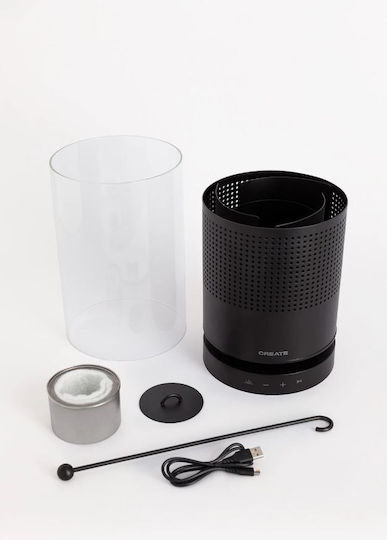 Create Speaker Fire Φανάρι Υγραερίου για Camping Μαύρο