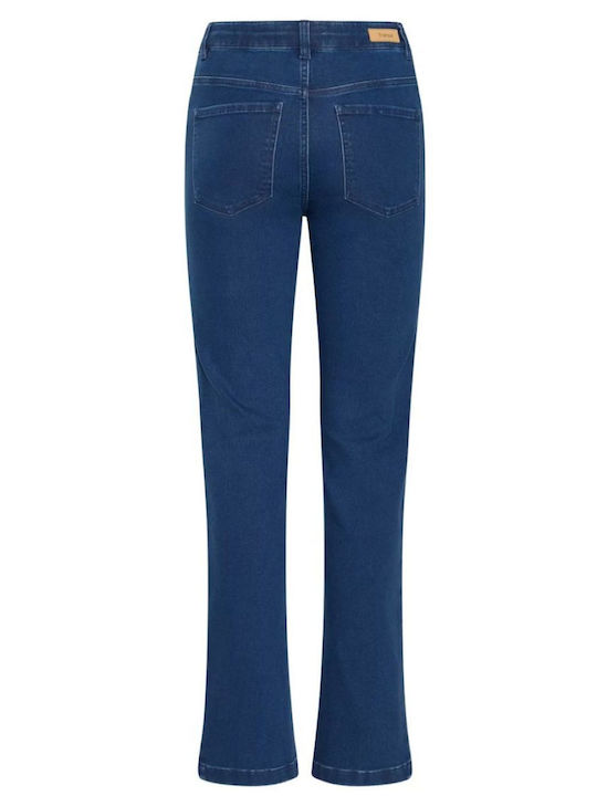 Γυναικείο Jean Παντελόνι σε Slim Εφαρμογή Mid Blue