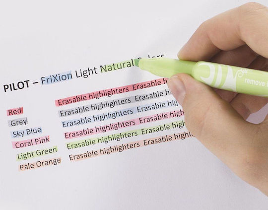 Pilot Frixion Light Μαρκαδόρος Υπογράμμισης Γαλάζιο