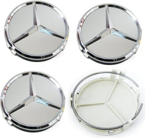 Capace Centru Roată Mercedes Benz cu Diametru Interior 73mm 4buc