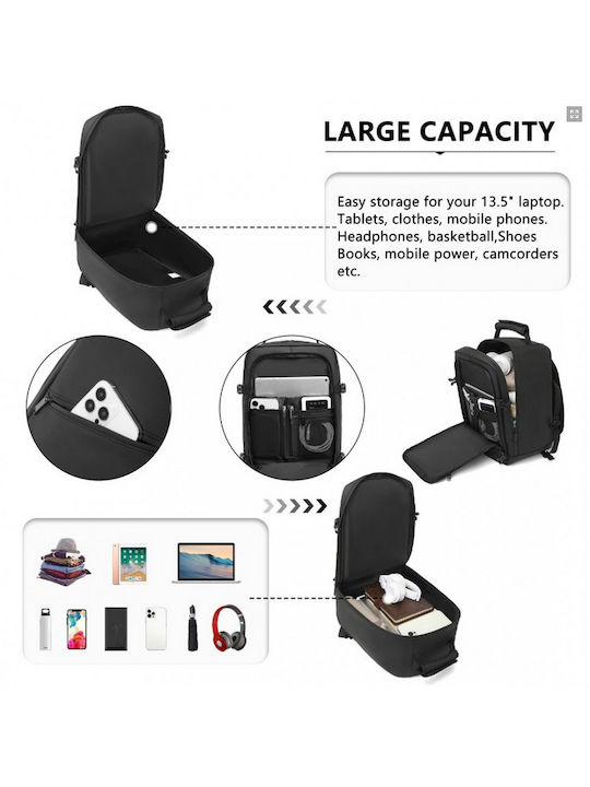Miss Lulu Backpack Backpack for 15.6" Laptop Black EM2334