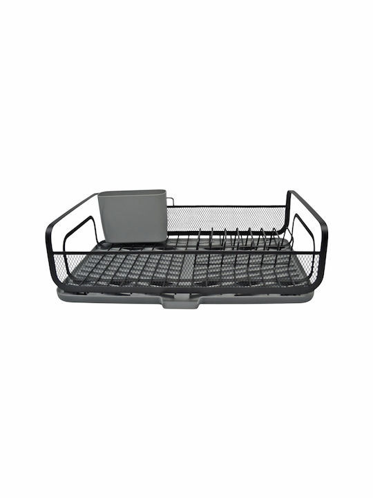 Ankor Metallic Black Sink Strainer 43x28x14cm