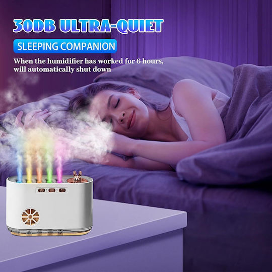 Smart Portable Humidifier 20 Flame Colors LED 700ml