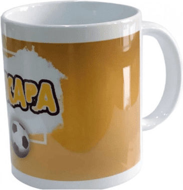 Romvous Κούπα Κεραμική Λευκή 330ml
