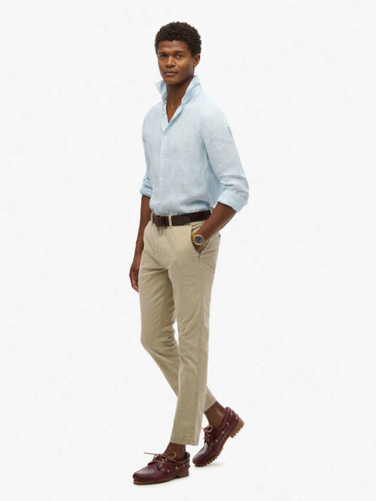 'international' Trousers Chino in Slim Fit Brown
