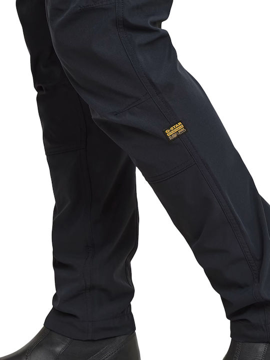 Rovic Zip 3d Pantaloni cu Croială Normală Black