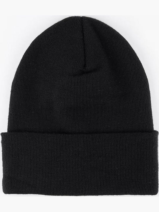 Beanie Unisex Beanie Gestrickt in Schwarz Farbe