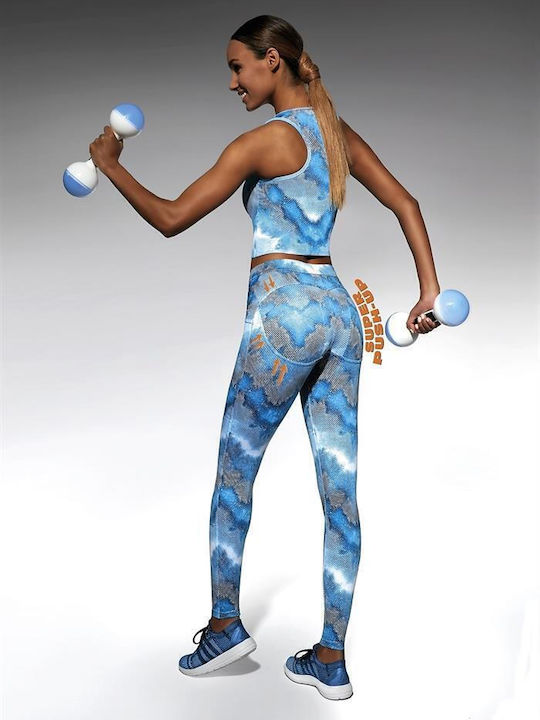 Bas Bleu Women's Training Legging Push Up Multicolor