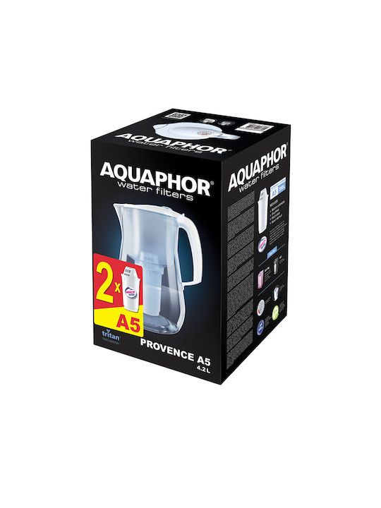 Aquaphor Provence Κανάτα με Φίλτρο 4200ml 2τμχ Aquaphor Provence Κανάτα με Φίλτρο 4200ml 2τμχ