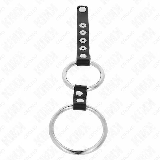 Kink Δαχτυλίδι Πέους Μεταλλικό Μαύρο