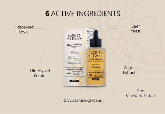 Gold Collagen Gold Collagen Overnight Haarserum gegen Haarausfall 100ml