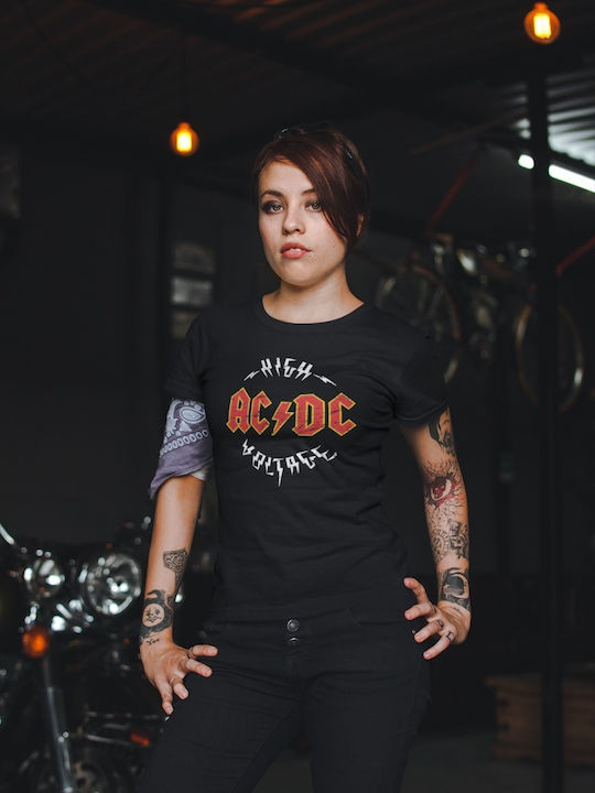 Тениска Ac Dc High Voltage