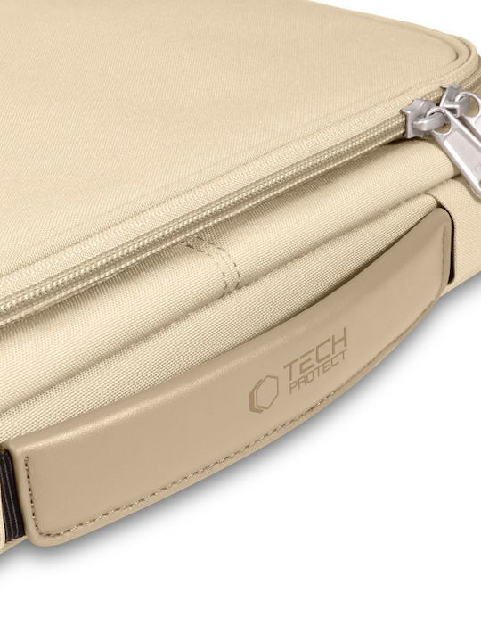 Tech-Protect Чанта за лаптоп 16" в бежов цвят 304004-189505