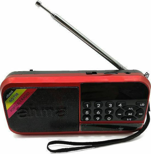 CY-H798BT Ραδιοφωνάκι Μπαταρίας Κόκκινο