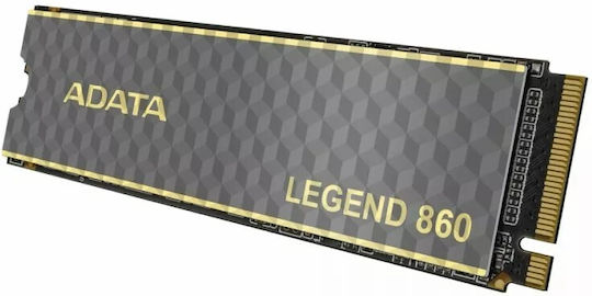 Adata Legend 860 SSD 500GB τύπου M.2 με σύνδεση PCI Express 4.0 SLEG-860-500GCS