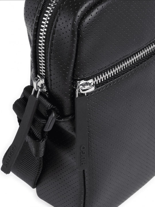 Ethon Herrentasche Schulter / Crossbody Schwarz