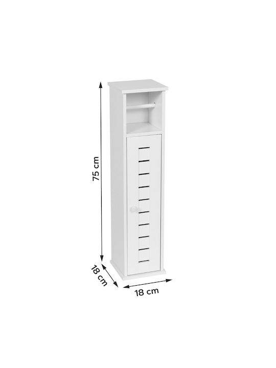 Toilet Paper Stand 18x18x75 T-d Santorin 9912762 18x18x75 MDF