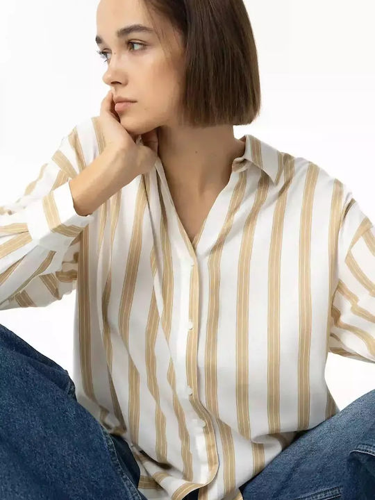 Women's Long Sleeve Shirt White Sand