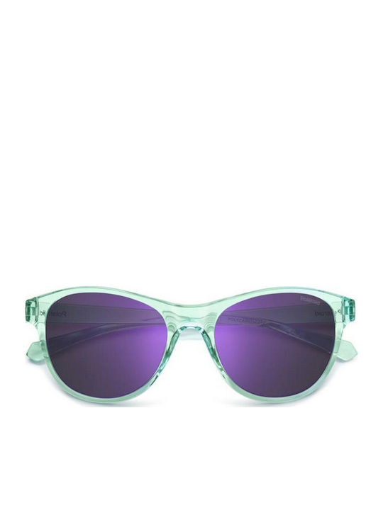 Polaroid Πεταλούδα Παιδικά Γυαλιά Ηλίου με Polarized Φακό Τιρκουάζ