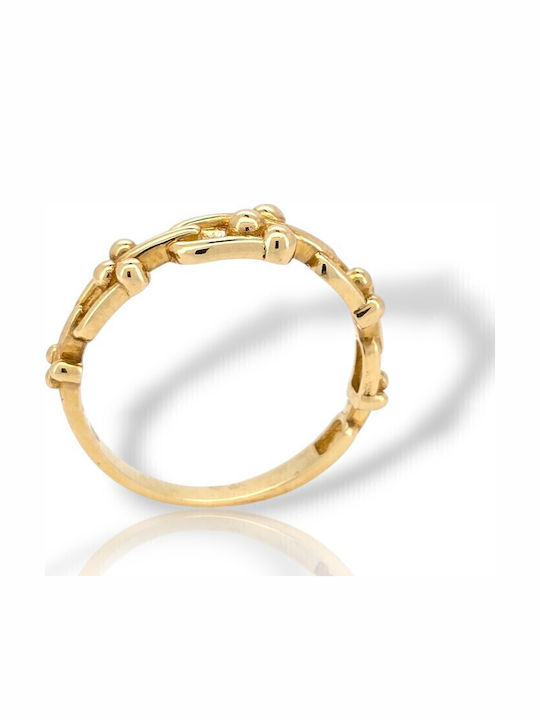 Mentzos Дамски Пръстен от Злато 14K