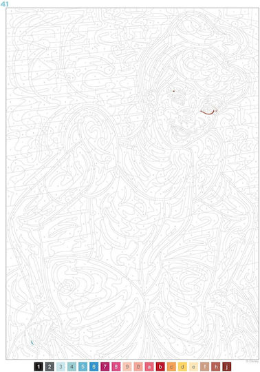 Kolorowanie Po Numerach Coloriages Mysteres Księżniczki Mała Syrenka 128 Str