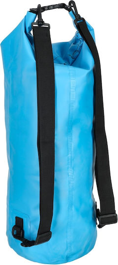 Waterproof Drybag Backpack Tecos 30 L Capacity Blue Outdoor Activities