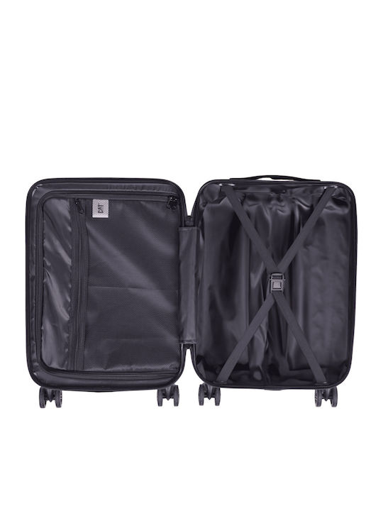 CAT Rockford Valize De Călătorie Scleroase Negre Cu Înălțime Maximă 77cm Cu 4 Roți Set 2 Buc