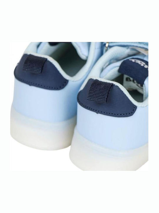 Bluey Kids Sneakers with Lights Light Blue