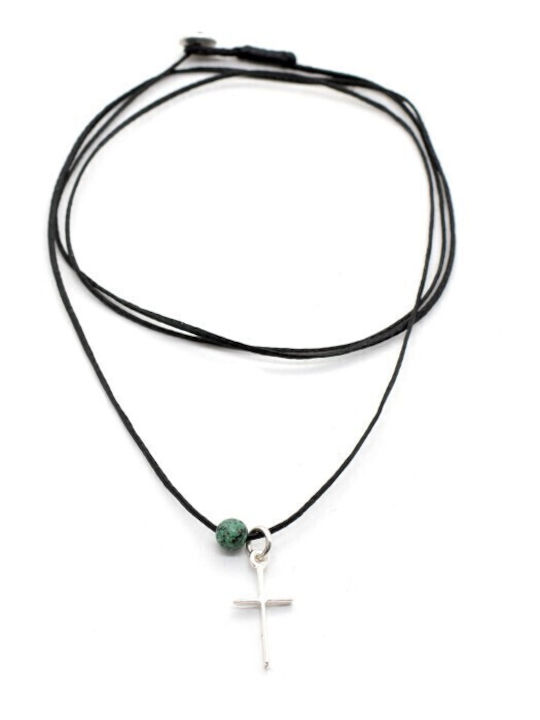 Irmelia Men's Cross from Silver with Chain
