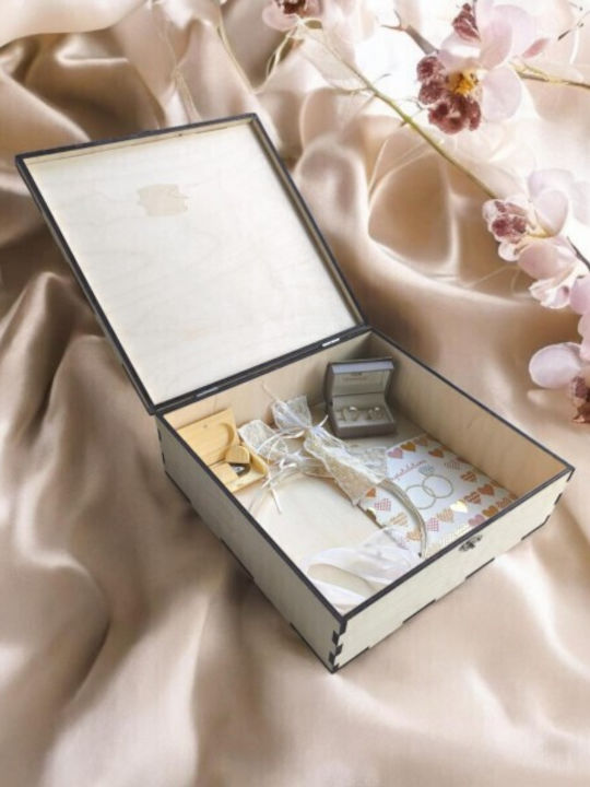 Wedding Memory Box 25x25x8εκ Dw-3