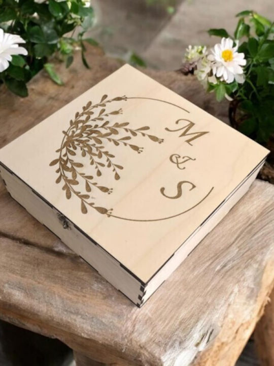 Wedding Memory Box 25x25x8εκ Dw-4