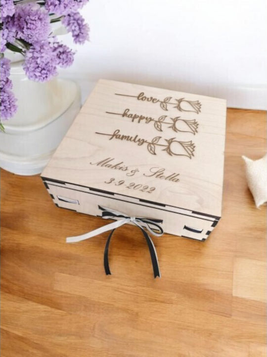 Wedding Memory Box 25x25x8εκ Dw-5