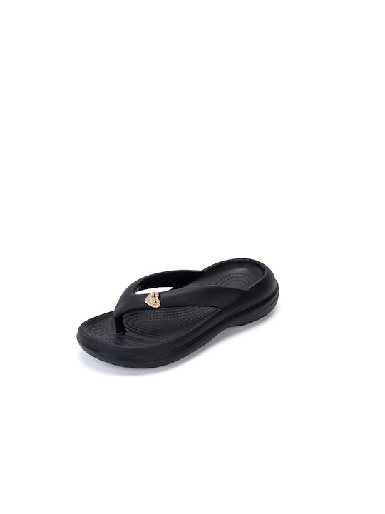 Jomix Frauen Flip Flops in Schwarz Farbe