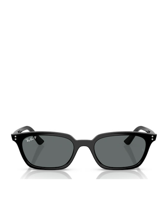 Ray Ban Women's Sunglasses with Black Plastic Frame and Gray Lens RB4456 6677/81