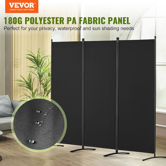 Vevor Διακοσμητικό Παραβάν Υφασμάτινο 228x184cm