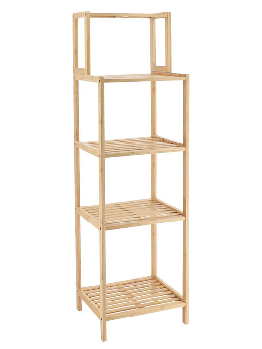 5-Tier Floor Shelf 35x30x125 T-d Bamboo 98228195 35x30x125