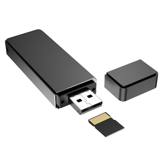 Cameră ascunsă USB tip stick Full HD 1080p cu senzor de mișcare, baterie 600mAh, autonomie 4-5 ore