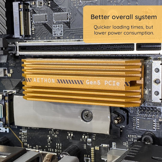 Dato Ares Aethon SSD 4.1TB τύπου M.2 με σύνδεση PCI Express 5.0