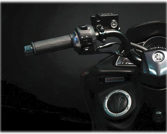 Koso Beheizbare Motorradlenkergriffe 22mm in Schwarz Farbe