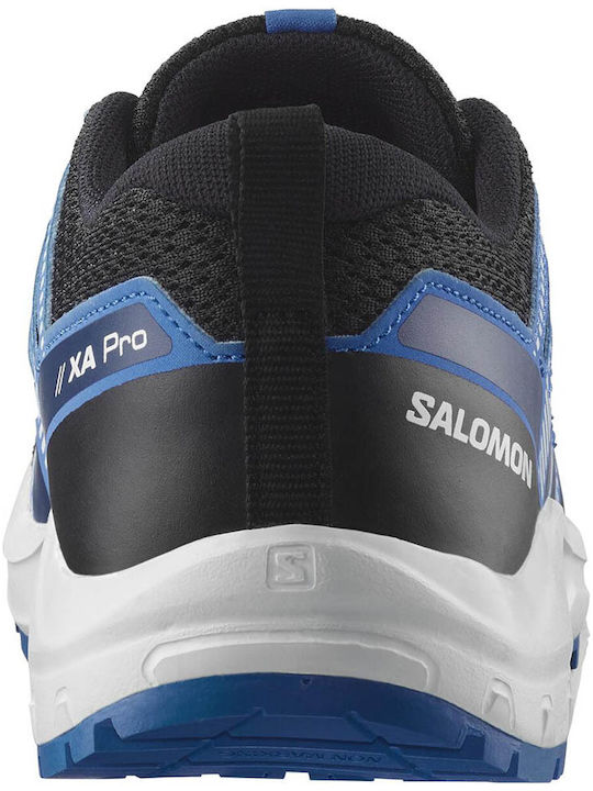 Xa Pro V8 J Αθλητικά Παιδικά Παπούτσια Running με Κορδόνια Μαύρα