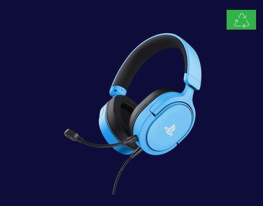 Trust GXT 498 Forta Over Ear Căști Gaming cu Conectivitate 3,5 mm Albastre pentru PS5